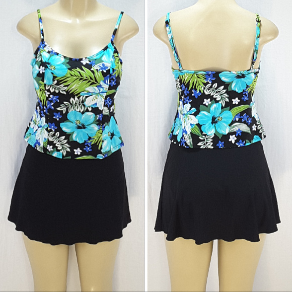 Other - Tankini Swimsuit, Top and Skirt Size 12 /8